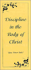Discipline in the Body of Christ